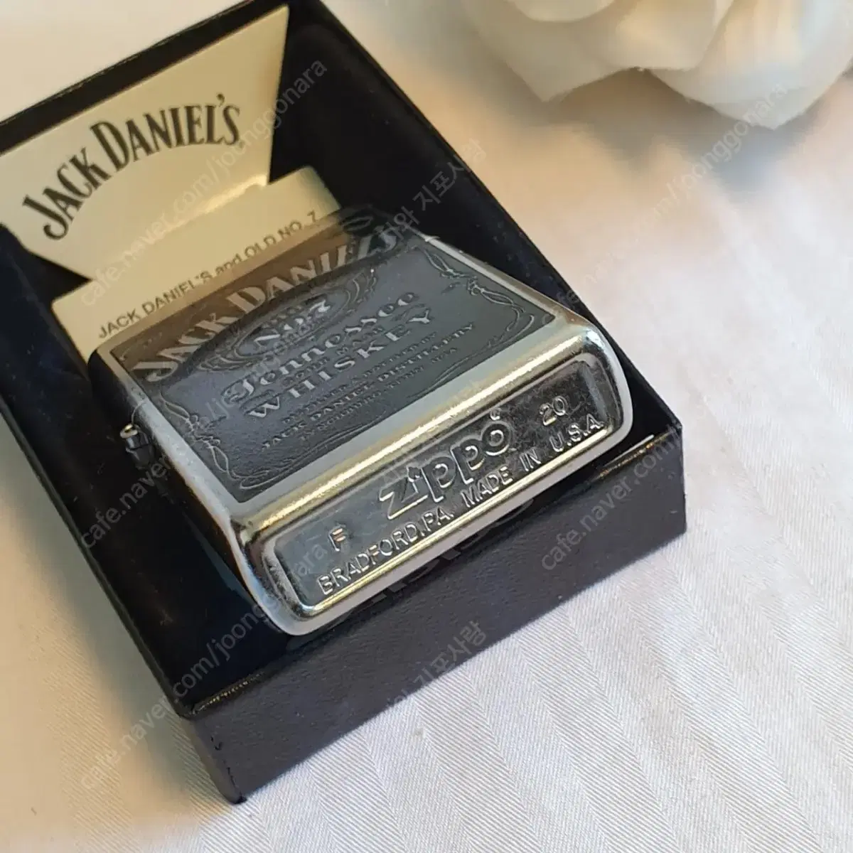 24779 JACK DANIEL'S LABEL 정품 미개봉 새 지포라이터