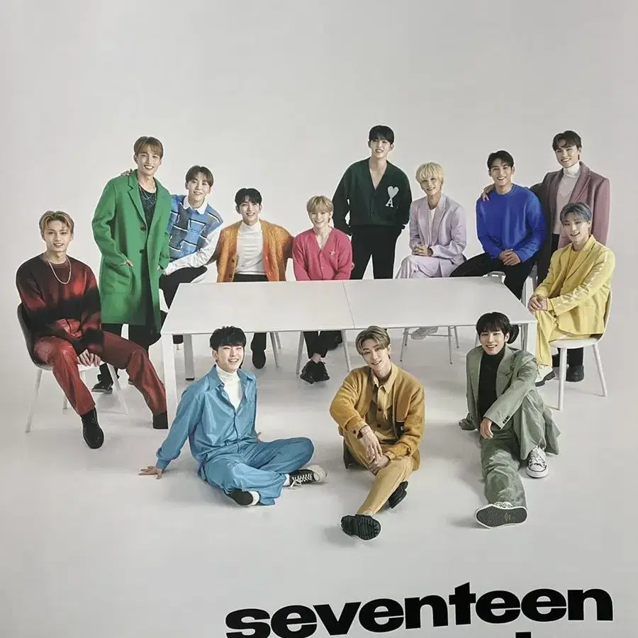 세븐틴 2022 시그 양도 포토북 벽걸이 달력