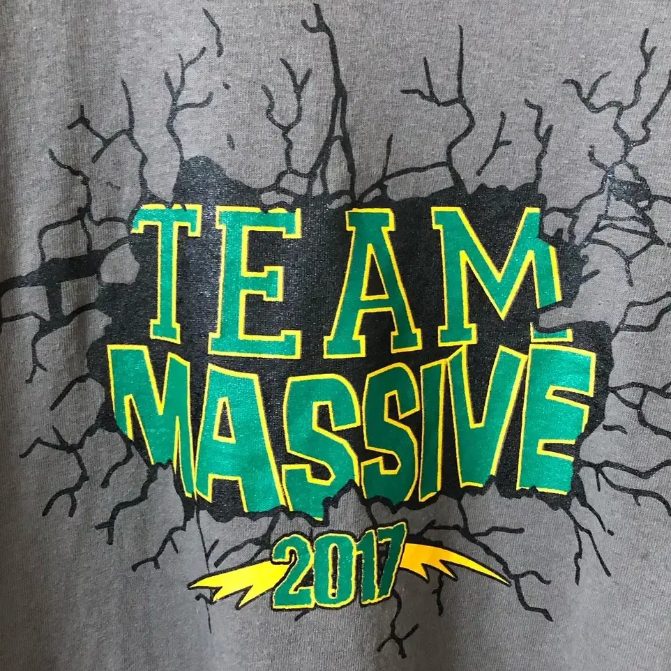 Vintage TEAM MASSIVE 2017 t