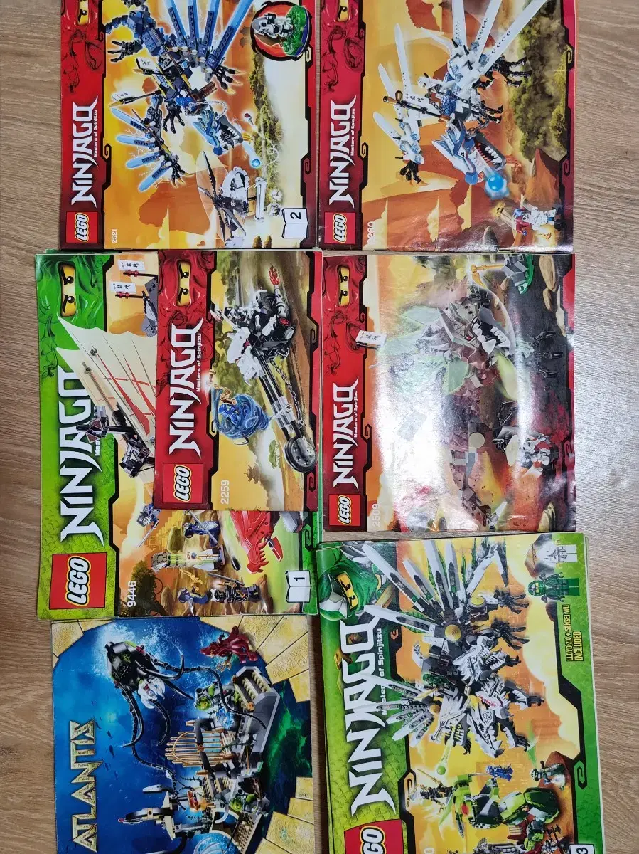 LEGO Ninjago/Atlantis sell (see description)