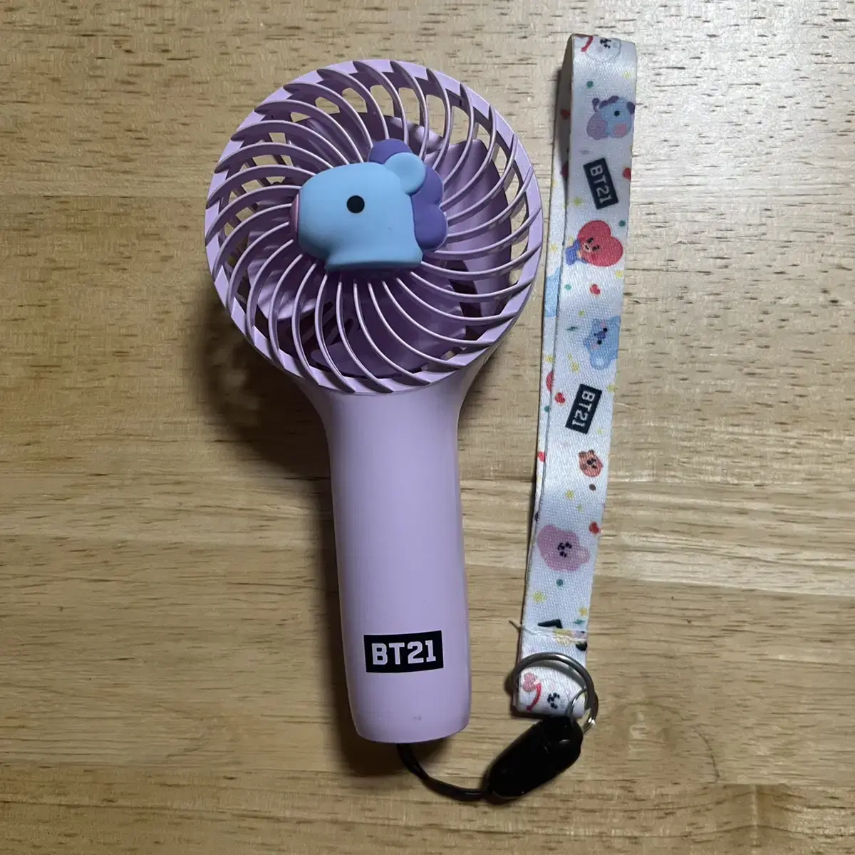 BT21Character Net Hand Fan