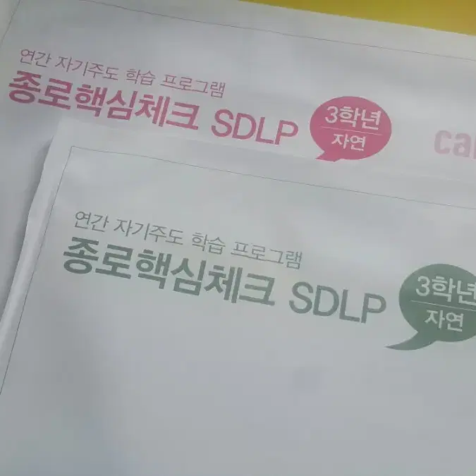 종로학원 종로핵심체크 SDLP 2회 고3/N수 자연계