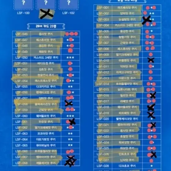 쿠키런 카드 1탄 2탄 3탄 4탄 판매