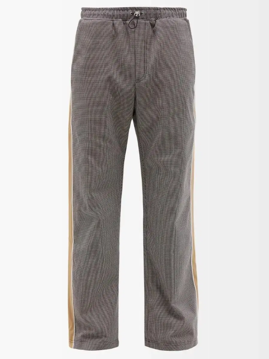 AHLUWALIA Sideline check pants size S