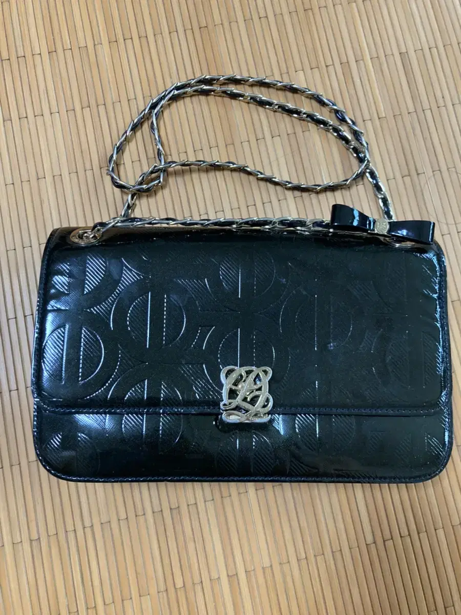 Louis Couture Enamel Chain Bag