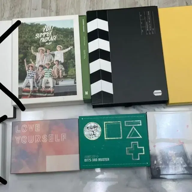 방탄 DVD 및 물품 판매