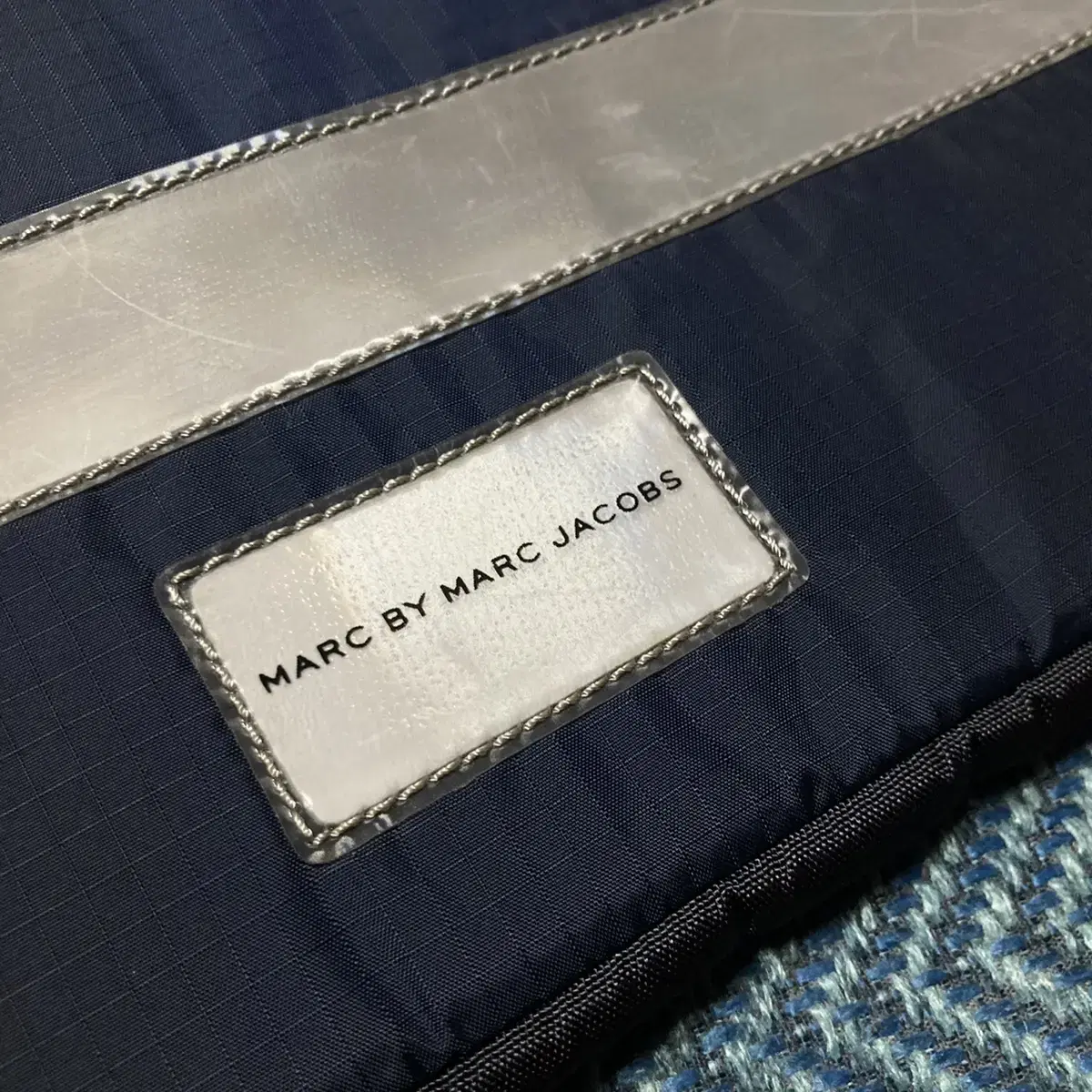 marc jacobs 마크바이마크제이콥스 네이비 노트북 파우치 가방