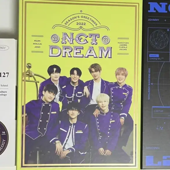 NCT 127 dream 엔시티 포카 개봉앨범 컵홀더 시그 해찬도영정우