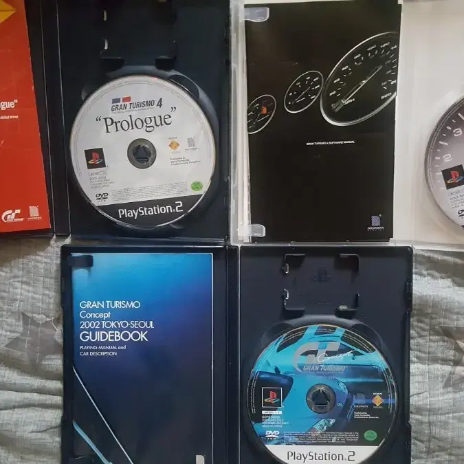 ps2 용 그란투 리스모4 cd 2장 택포3.0ㅍㅍ