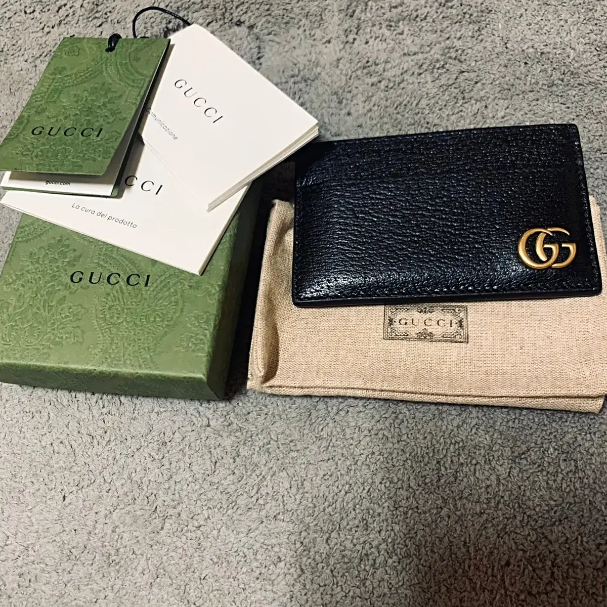 GUCCI GG Marmont kard wallet