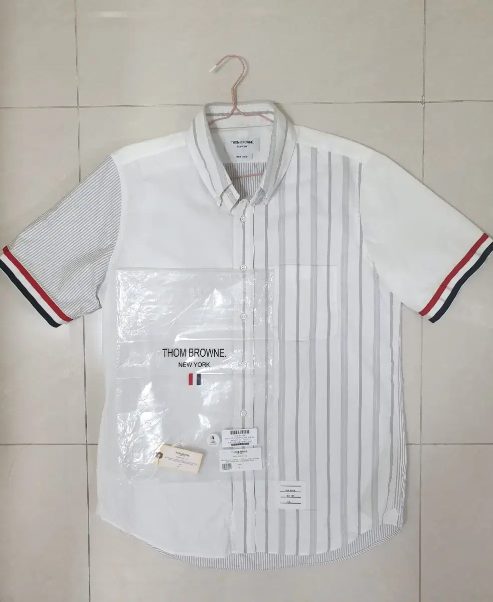 [3] Thom Browne Funmix Short Sleeve Shirt