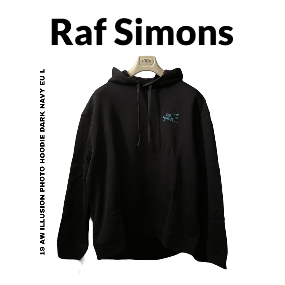 [L] 라프 시몬스 Raf Simons 19AW 일루션 프린팅 후드티