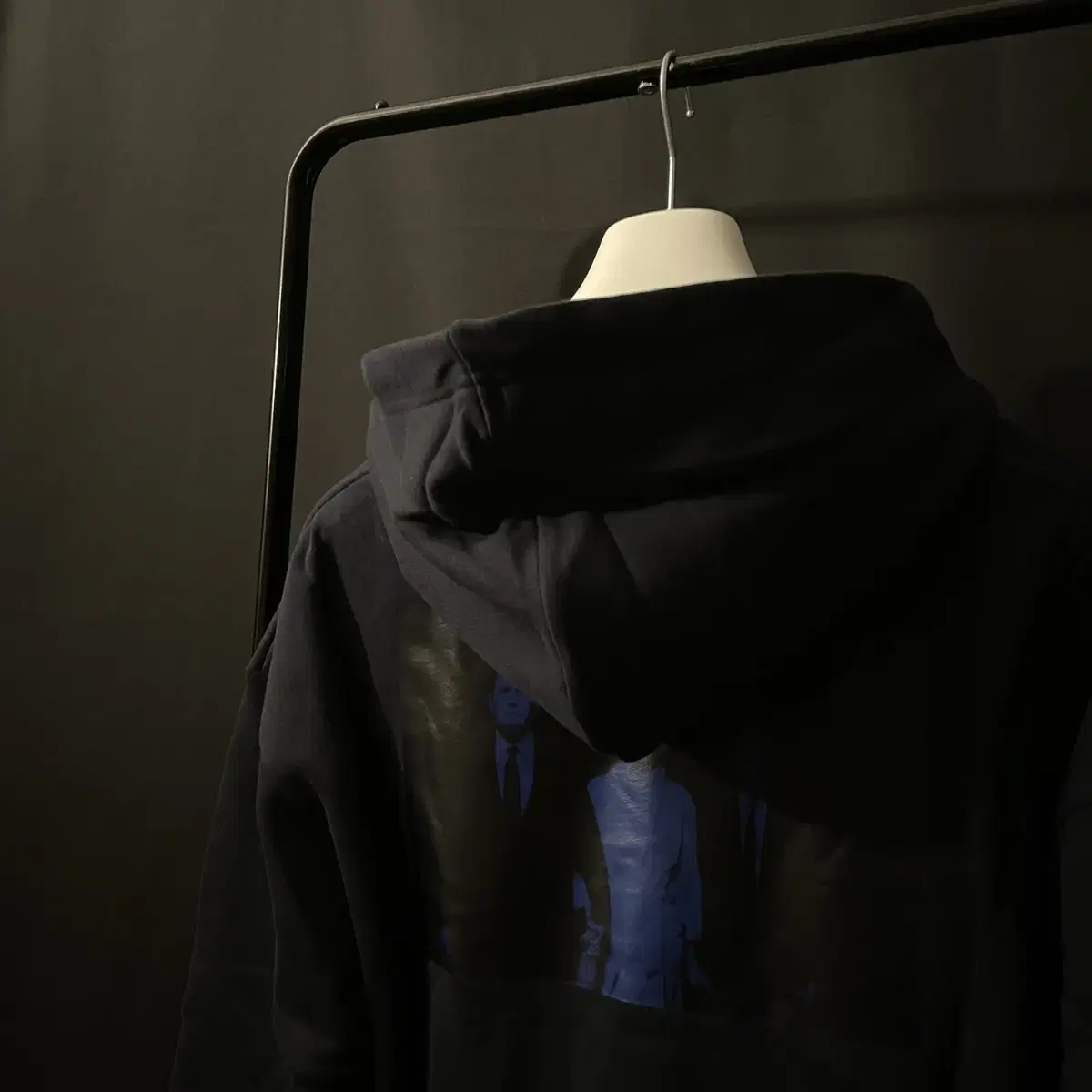 [L] 라프 시몬스 Raf Simons 19AW 일루션 프린팅 후드티