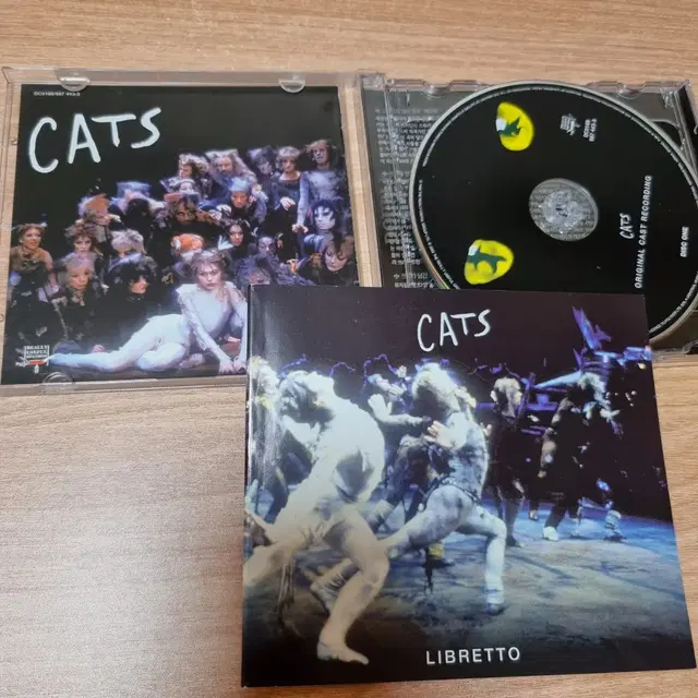 Cats ORIGINAL CAST RECORDING 뮤지컬 캣츠 2CD