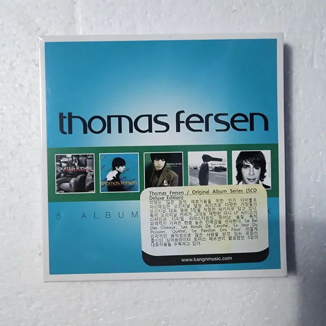 토마스 페르장 Thomas Fersen 프랑스 5CD 미개봉 새상품