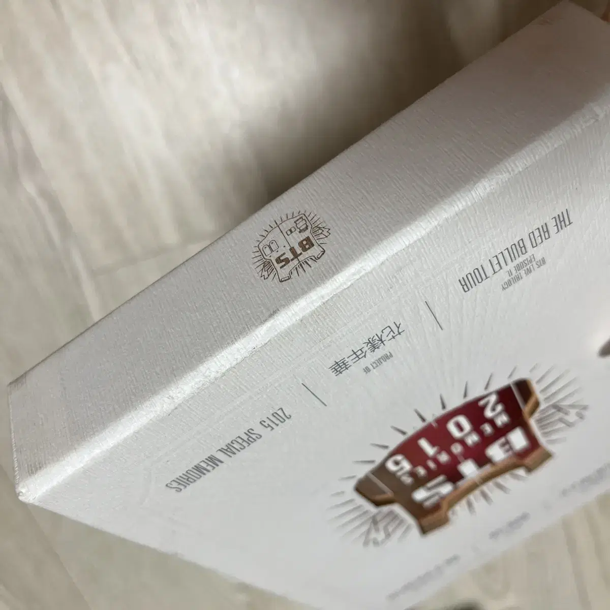 방탄 2015 메모리즈 dvd