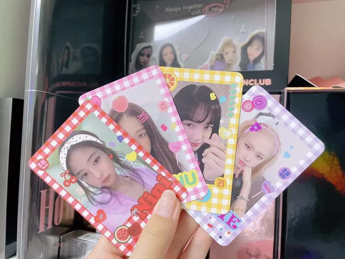 Black Pink Spring photocard wts