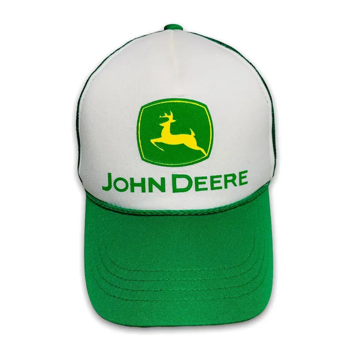 빈티지 john deere 그린 메쉬캡