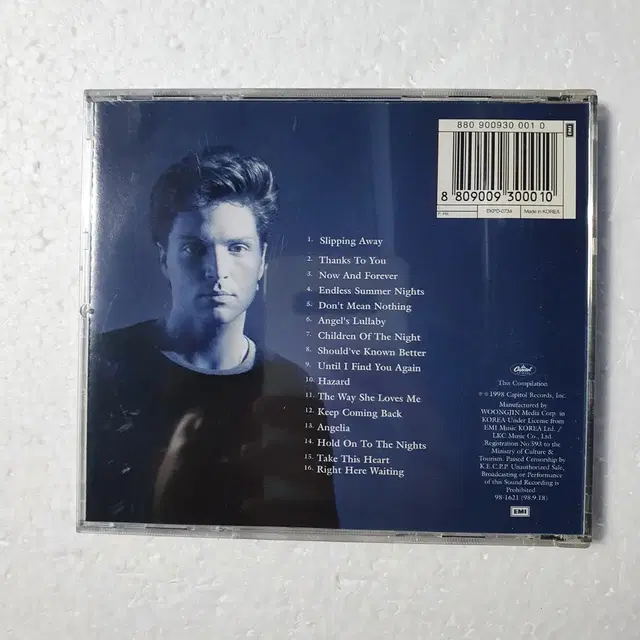 리차드막스 Richard Marx  베스트 CD 중고