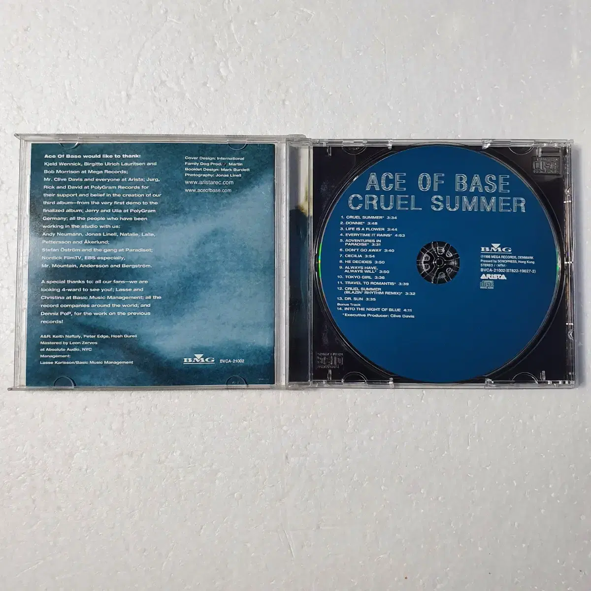 에이스오브베이스 ACE OF BASE CRUEL SUMMER CD 중고