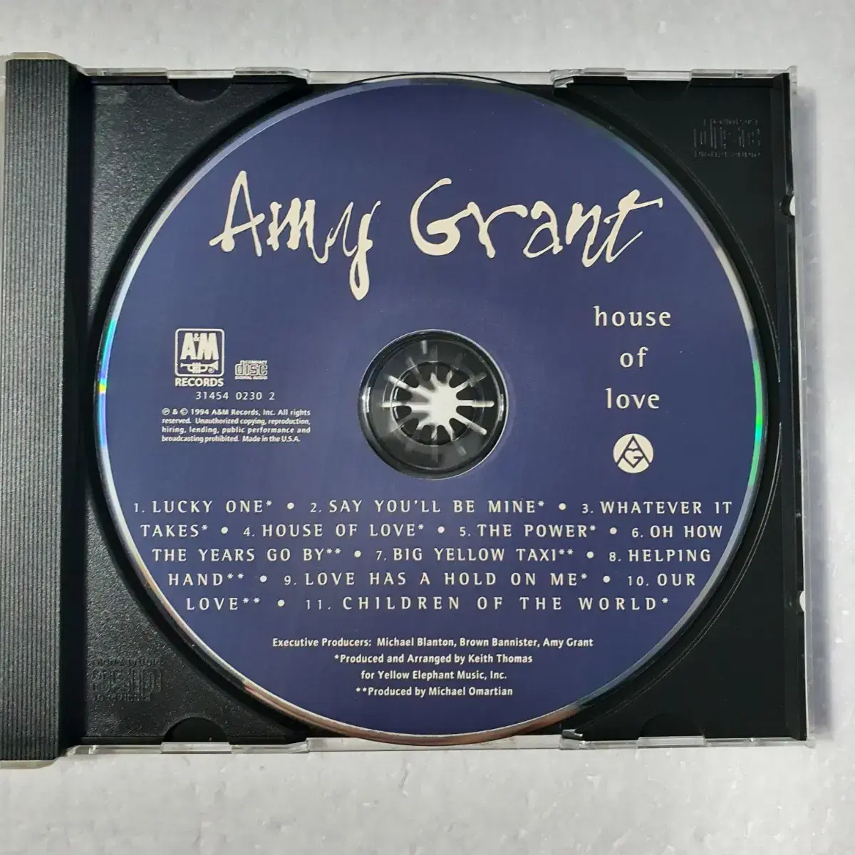 에이미그랜트 Amy Grant House Of Love CD 중고