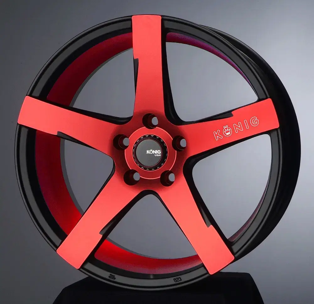 For one (1) 18-inch Hubolt Kony A1 (Maleh San) wheel with Hyundai Kia