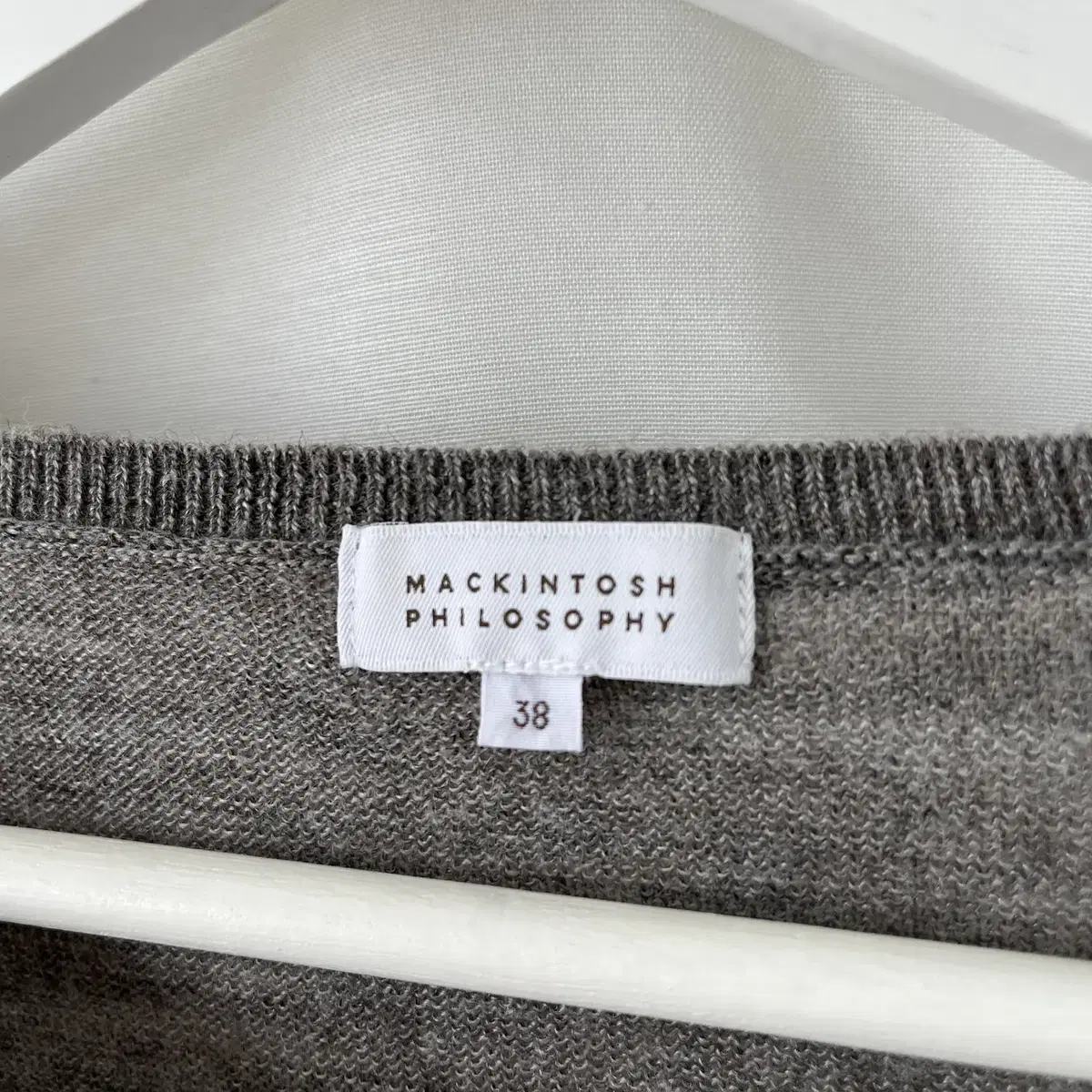 MACKINTOSH PHILOSOPHY wool alpaka knit