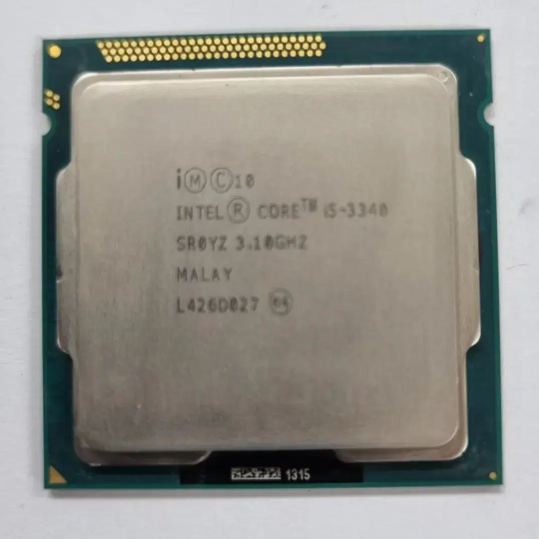 intel cpu I5-3340 판매합니다.