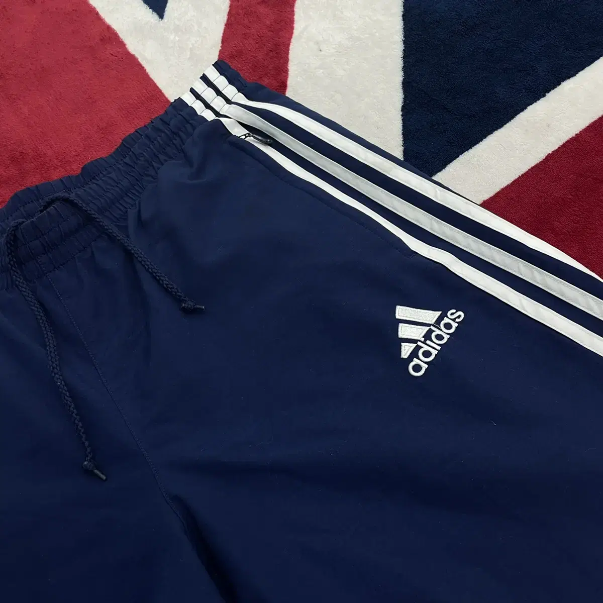 [100]adidas Nylon Woven Pants/Navy