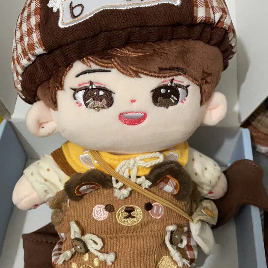 곰돌이 스타일 15cm 20cm 솜인형옷 6종 풀세트