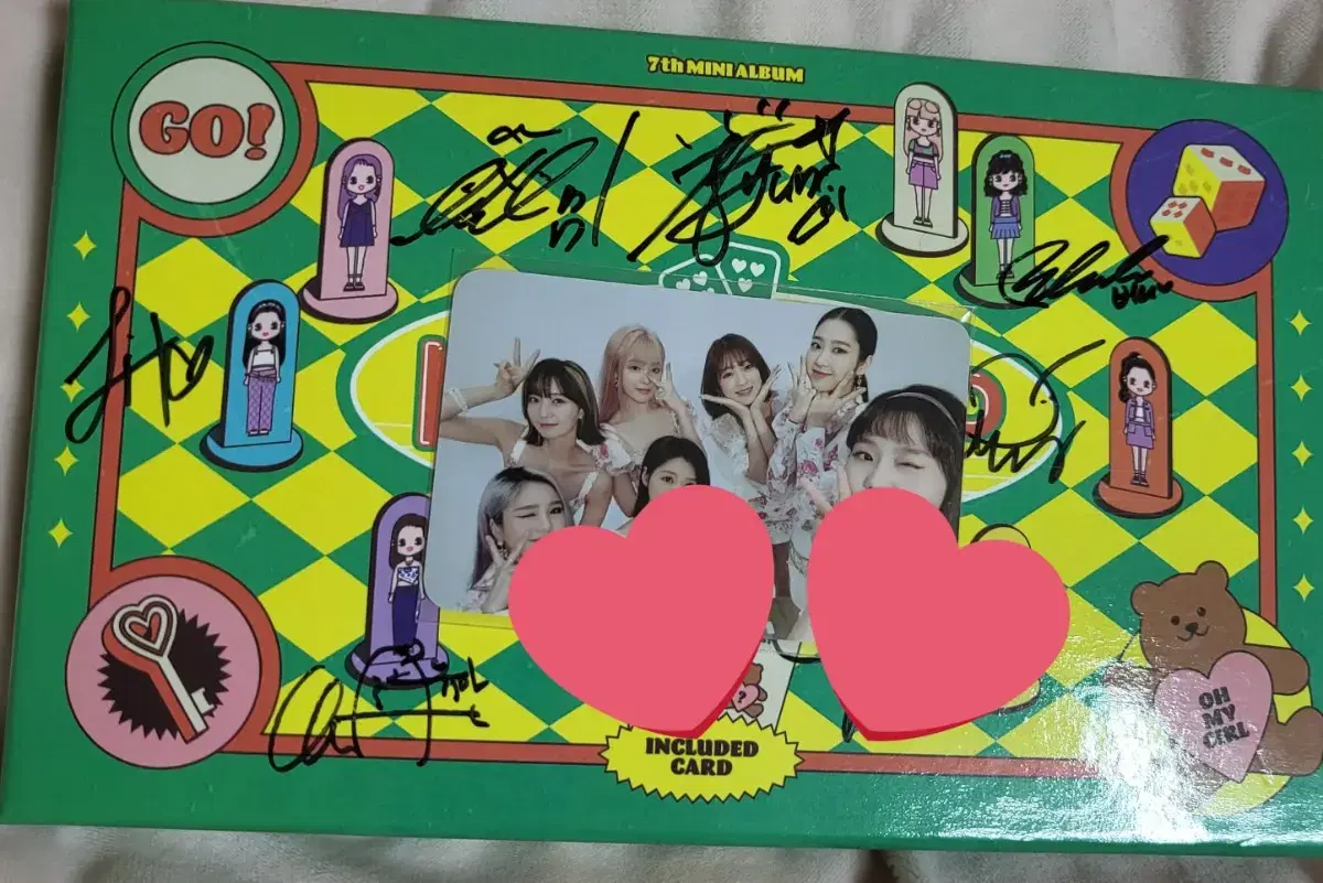 Oh My Girl Dundon Dance Signed Album