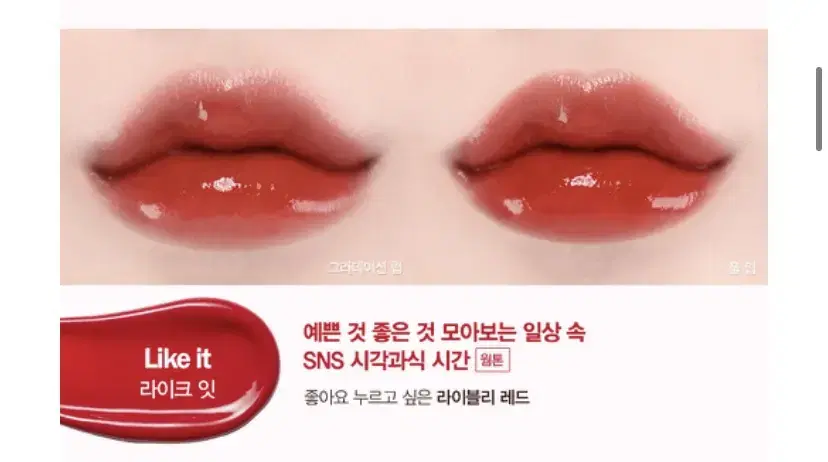 (2-time use, tax-free) Espoir Couture Lip Tint Shine Like It