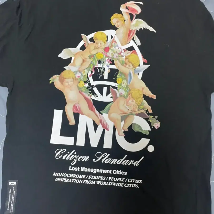 LMC BABE ANGEL TEE black