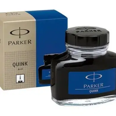 새 파카 파랑색 병 잉크 30ml 만년필 정품 PARKER 펜 독일