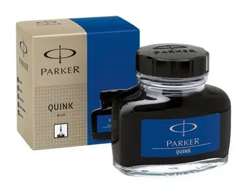 새 파카 파랑색 병 잉크 30ml 만년필 정품 PARKER 펜 독일