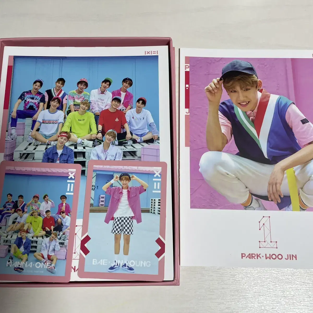 Wanna One Energetic album pink version