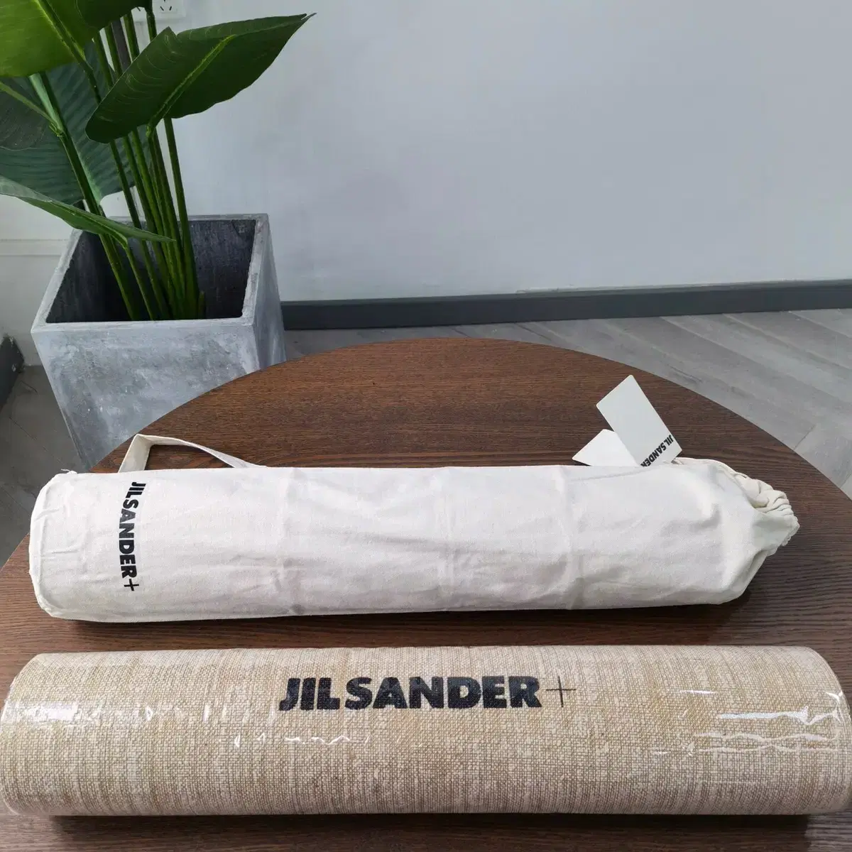 JIL SANDER 천연 황마 요가 매트