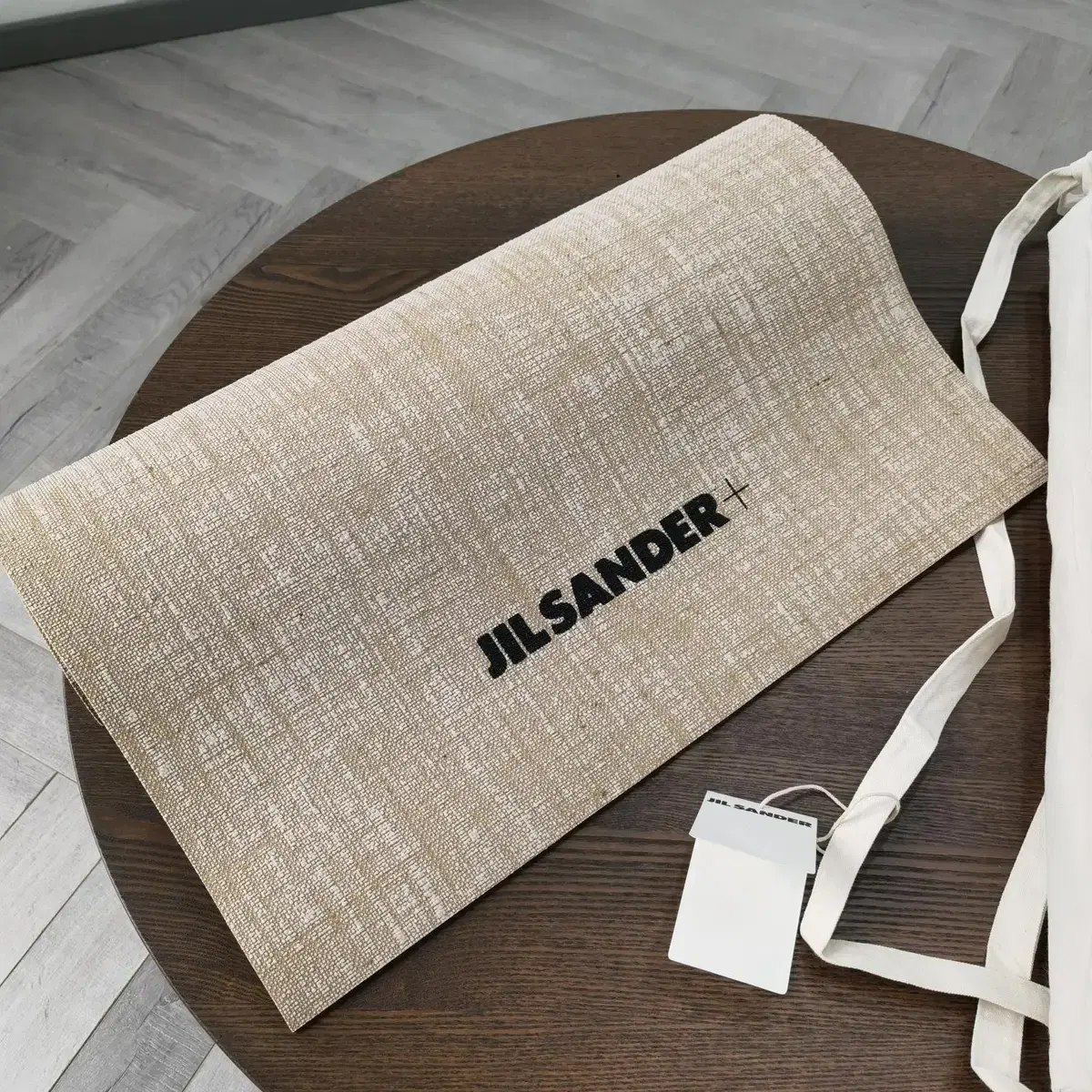 JIL SANDER 천연 황마 요가 매트