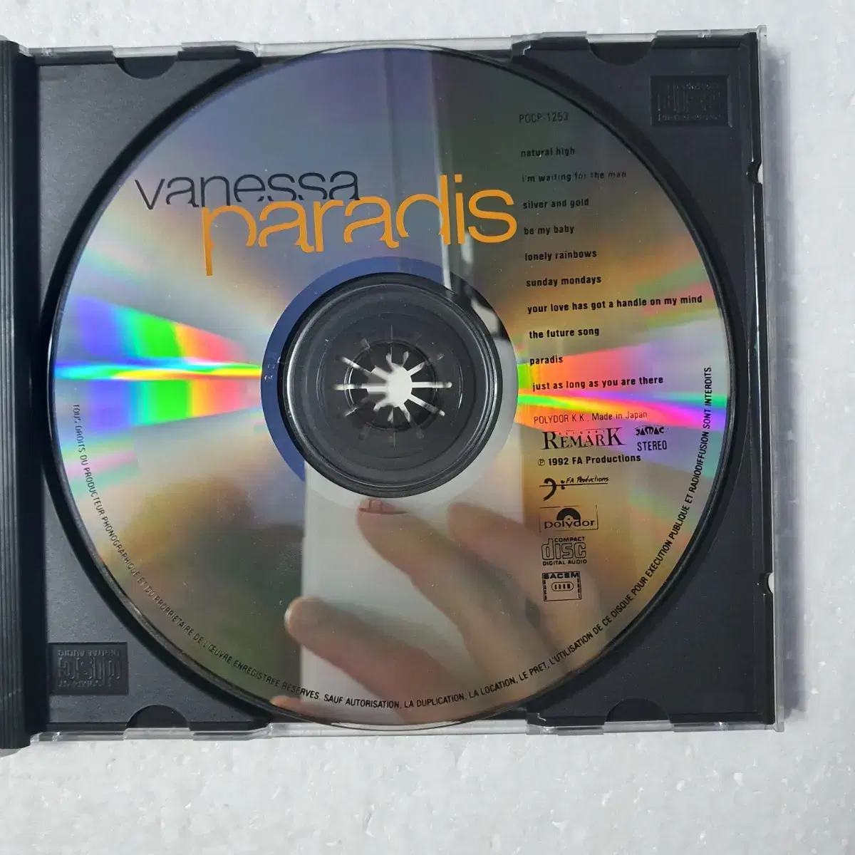 바네사파라디 Vanessa Paradis 영어앨범 일본수입 CD 중고