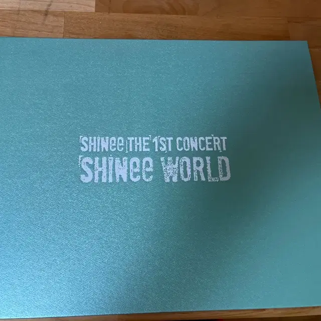 샤이니 콘서트 포토북 the 1st concert shinee world