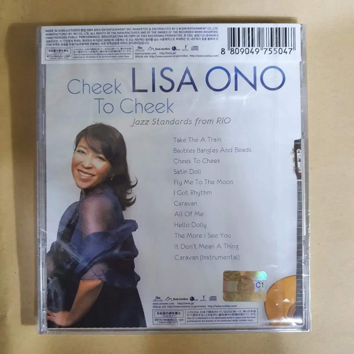 리사오노 LISA ONO Cheek To Cheek Jazz CD 미개봉