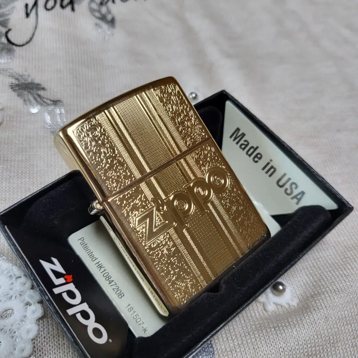 정품 29677 ZIPPO AND PATTERN DESIGN