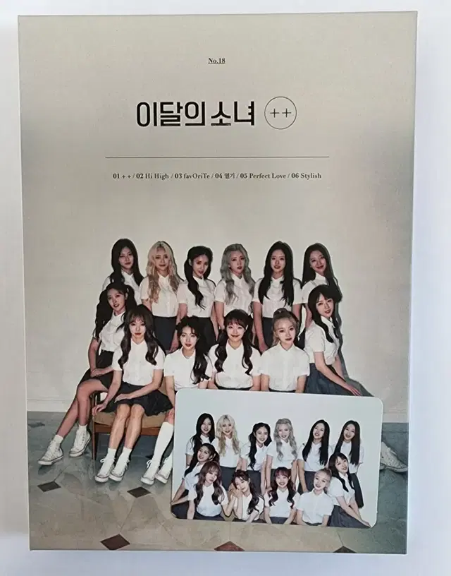 이달의소녀 한정판 A B 플플 이달소 한정 ++