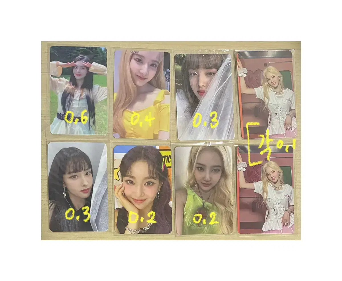 StayC photocard sumin sieun yoon seeun ld Run to You Sunglasses Sobaed Aseop Alpo