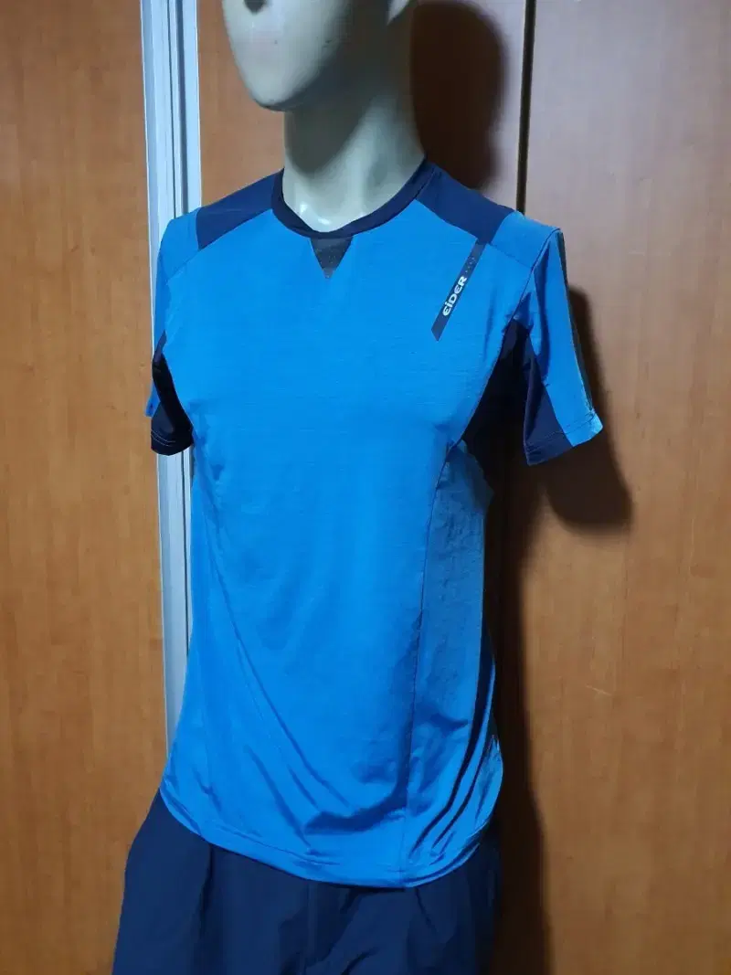 EIDEREiderRound neck training vahn short sleeves LSize about 90 to 95