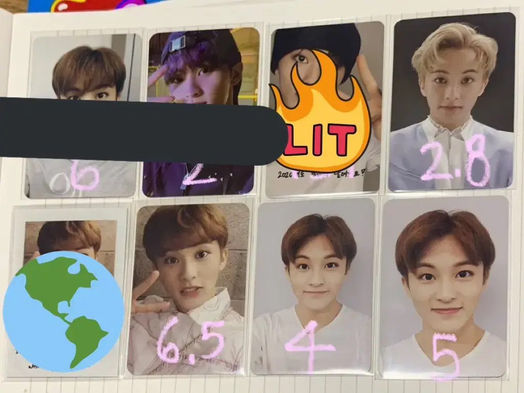 NCT nct mark Dream Show Winter Fanmeeting Neocity photocard WTS