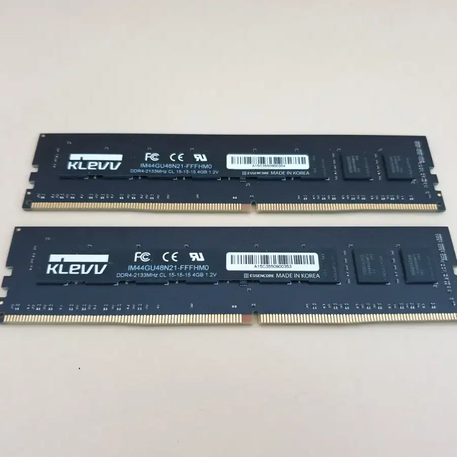 KLEVV DDR4 8GB (듀얼채널 8GB, 4GBx2, 4기가 2개)