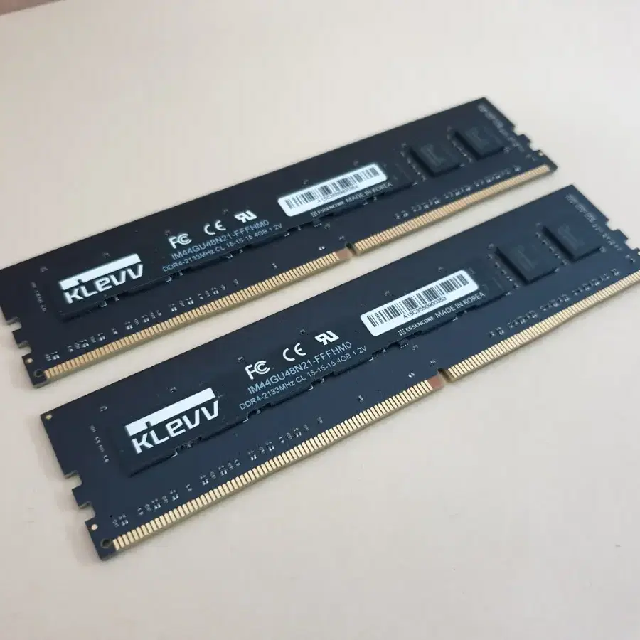 KLEVV DDR4 8GB (듀얼채널 8GB, 4GBx2, 4기가 2개)