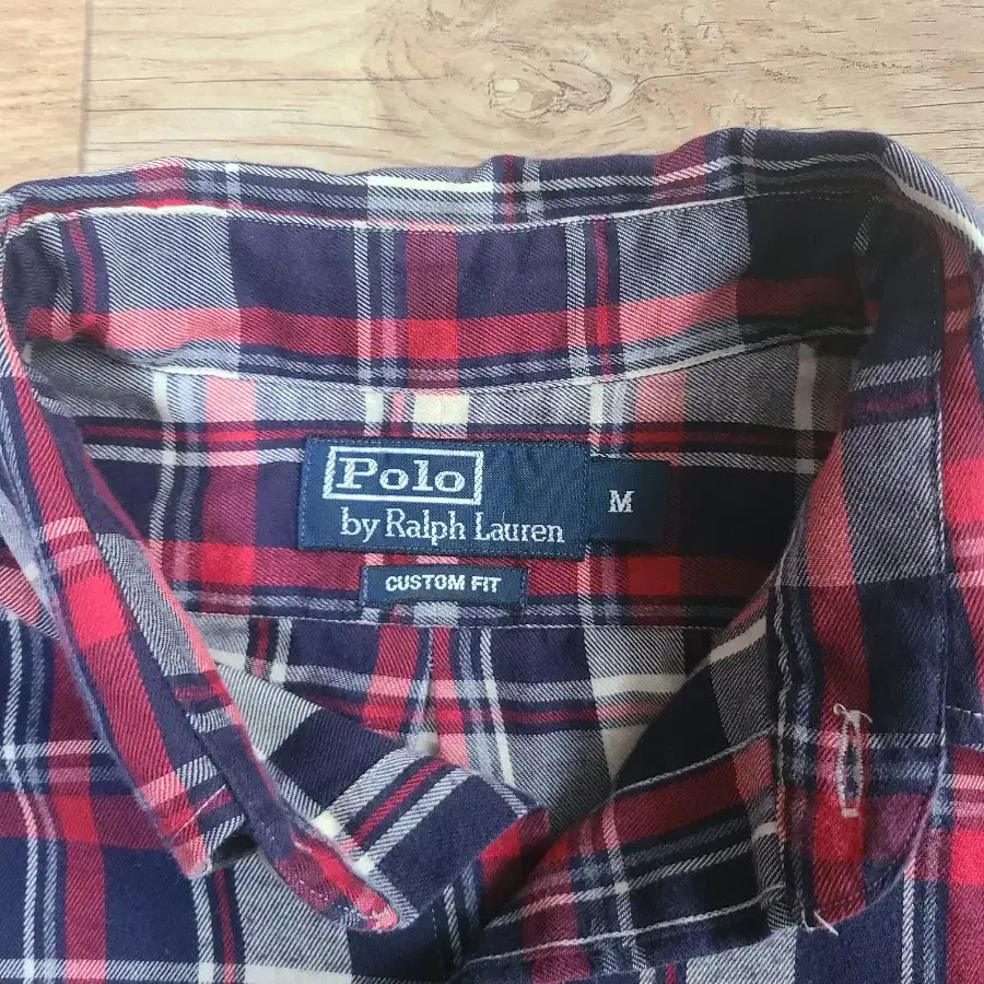 polo 폴로 plaid check 워크 셔츠