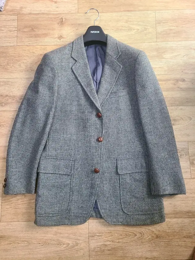 제이프레스 3 button blazer tweed jacket